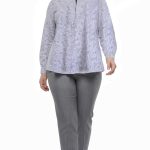 Блузка Max Mara (Marina Rinaldi Sport), хлопок, XL, 52