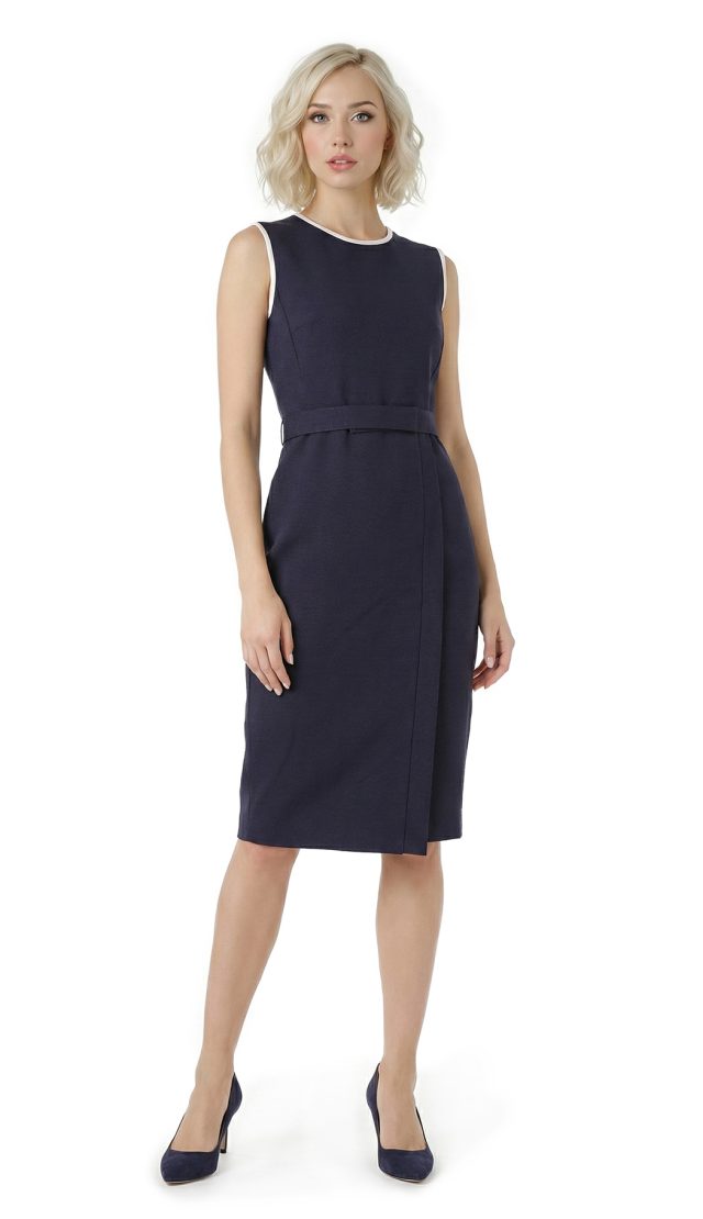 Платье Max Mara, триацетат, S, 42