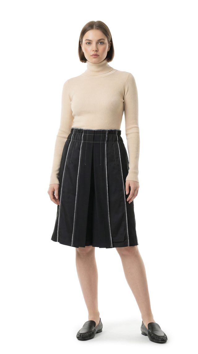 Юбка-шорты DKNY, шерсть, L/XL, 50