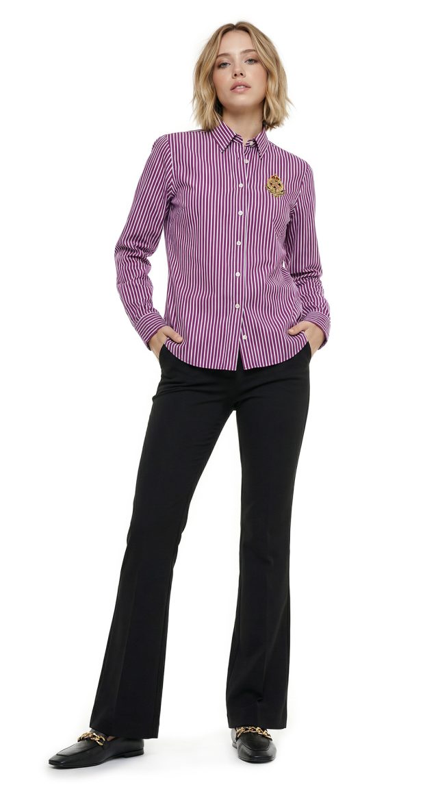 Блузка рубашка Ralph Lauren, хлопок, M, 46