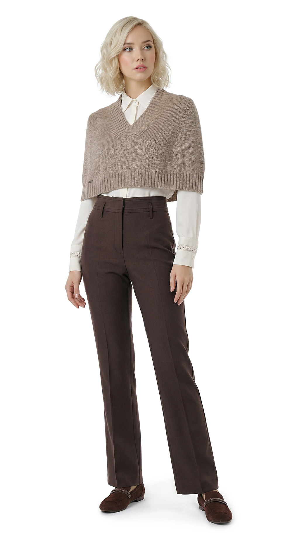 Джемпер болеро Cop Copine, шерсть-альпака, S, 42