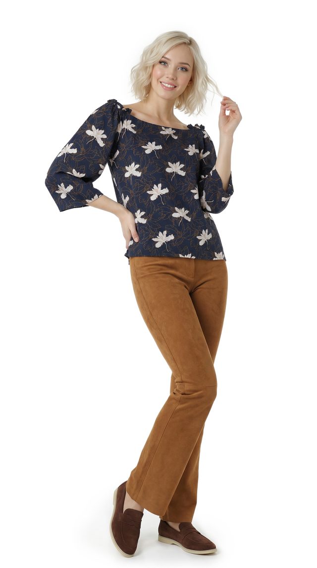 Блуза Cop Copine, вискоза, S/M, 44