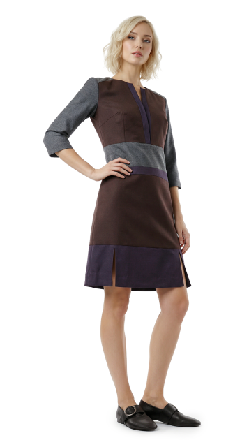 Платье Stills, шерсть, S/M, 44