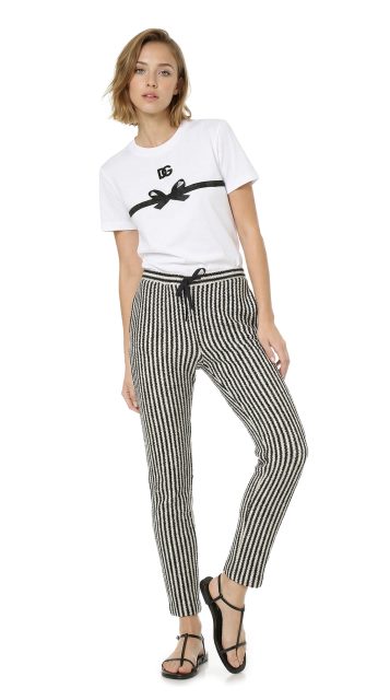 Брюки Max Mara, хлопок, M, 46