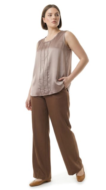 Блуза Max Mara (Marina Rinaldi), ацетат-вискоза, L/XL, 50