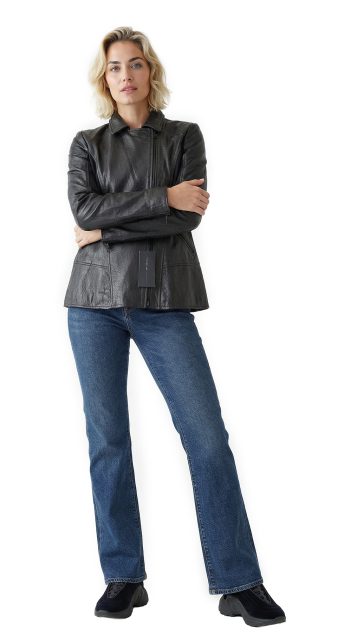 Куртка Andrew Marc, кожа натуральная, L, 48