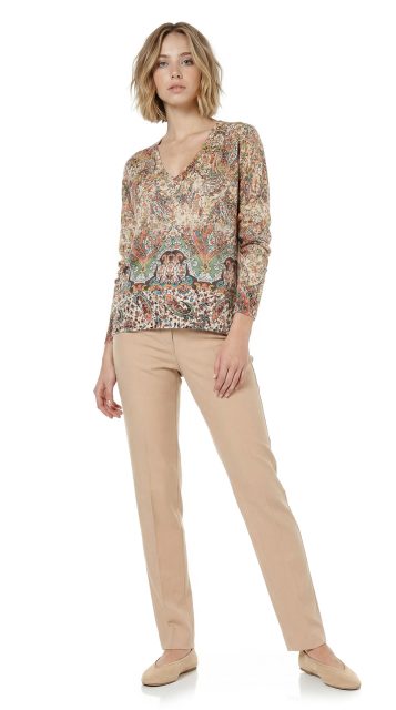 Джемпер Ralph Lauren, лен-вискоза-хлопок, M, 46