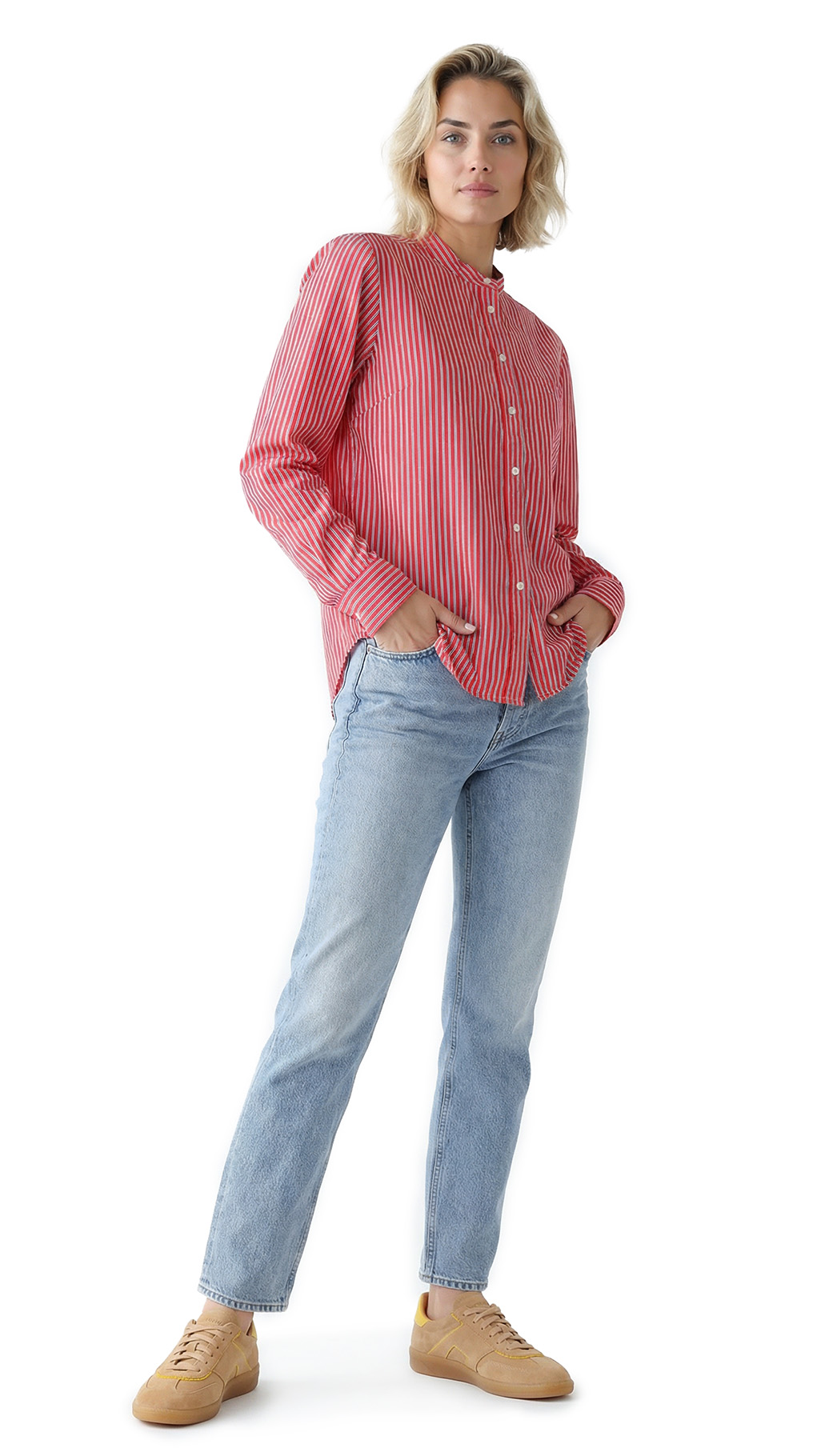 Блузка рубашка Ralph Lauren, хлопок, L, 48