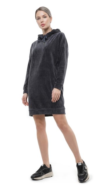 Платье с капюшоном Stefanel, хлопок, S/M, 44