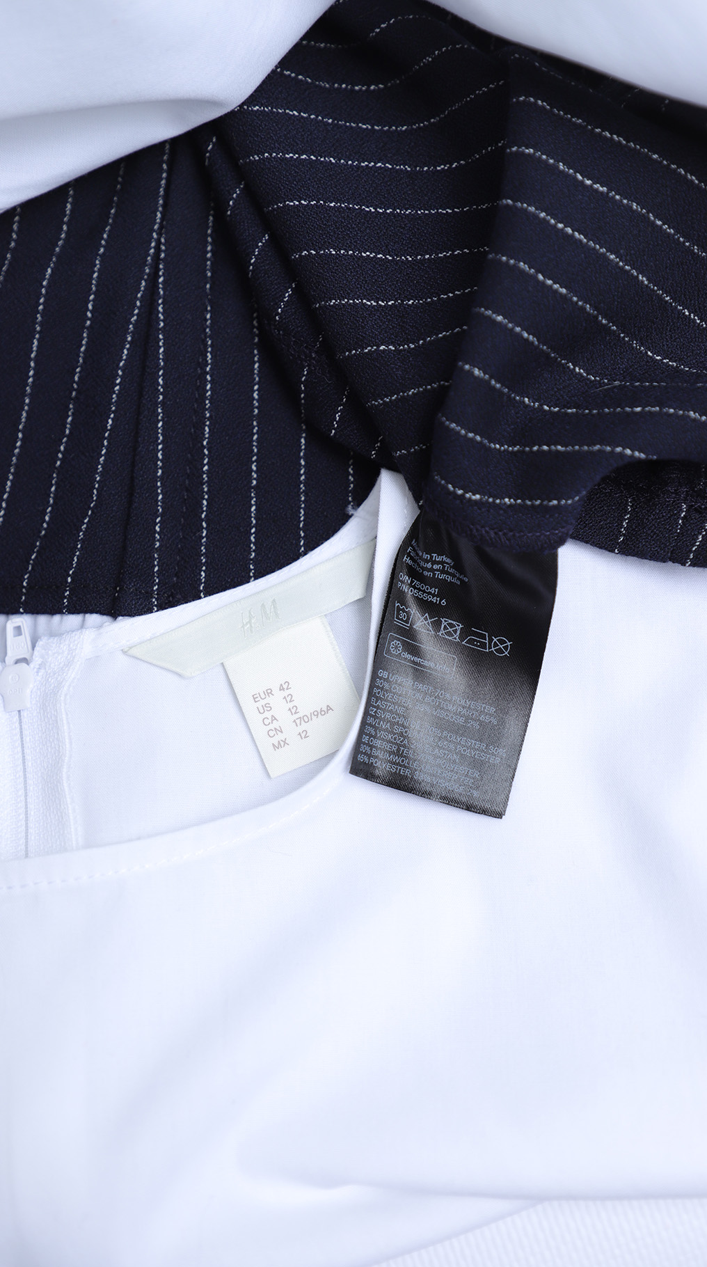 Блузка H&M, хлопок-вискоза, M, 46 — изображение 8