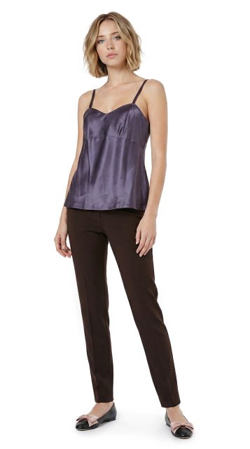 Топ ками Zapa Paris, шелк-хлопок, M, 46