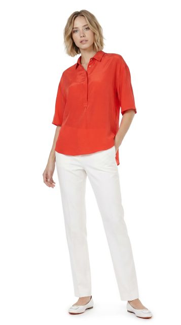 Блузка Massimo Dutti, вискоза, M, 46