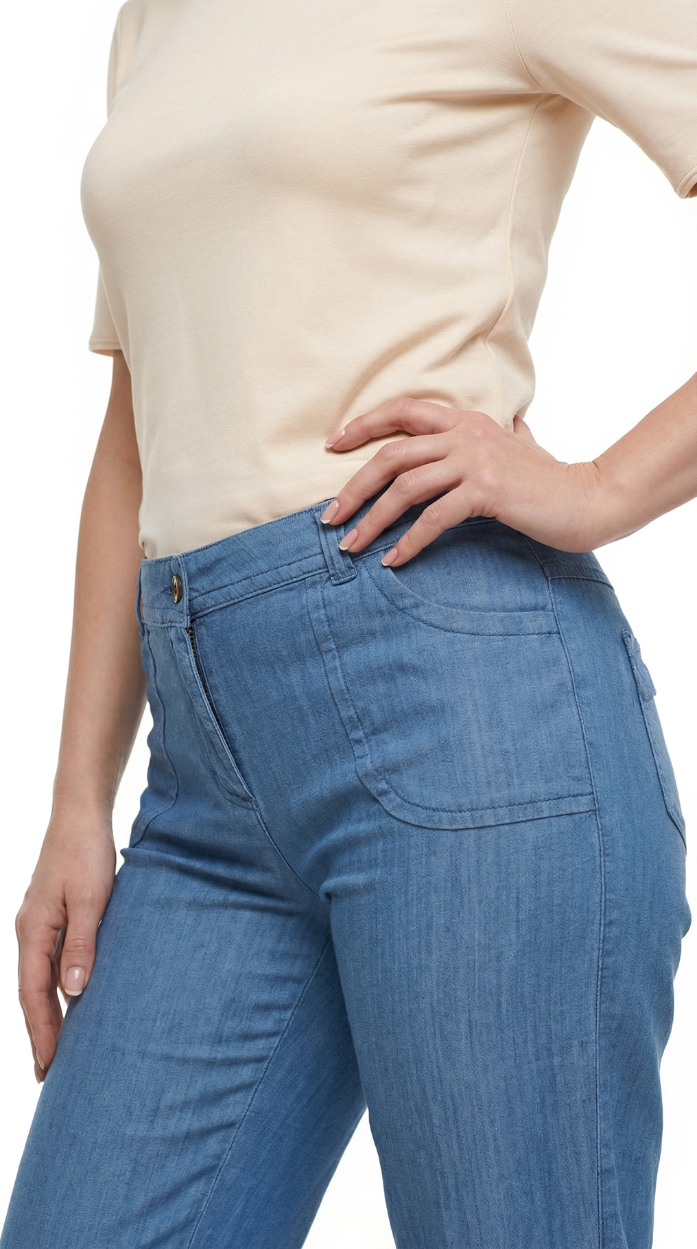 Джинсы Zapa Paris, хлопок, L/XL, 50 — изображение 6