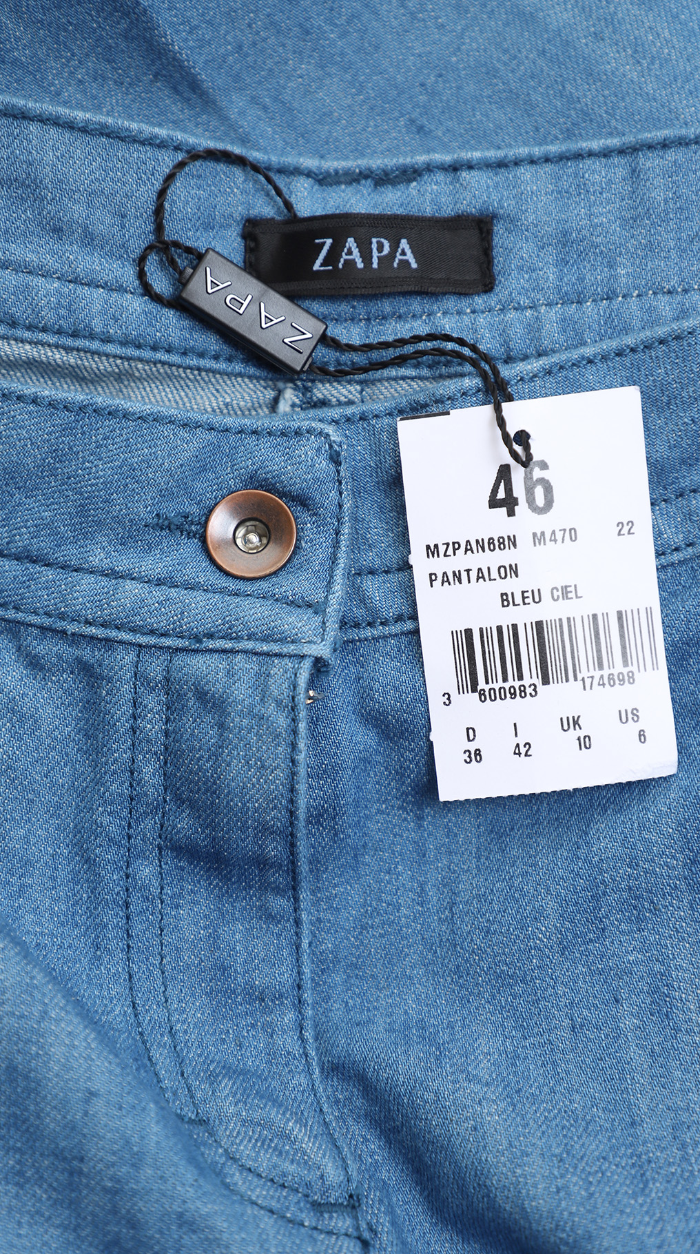 Джинсы Zapa Paris, хлопок, L/XL, 50 — изображение 9