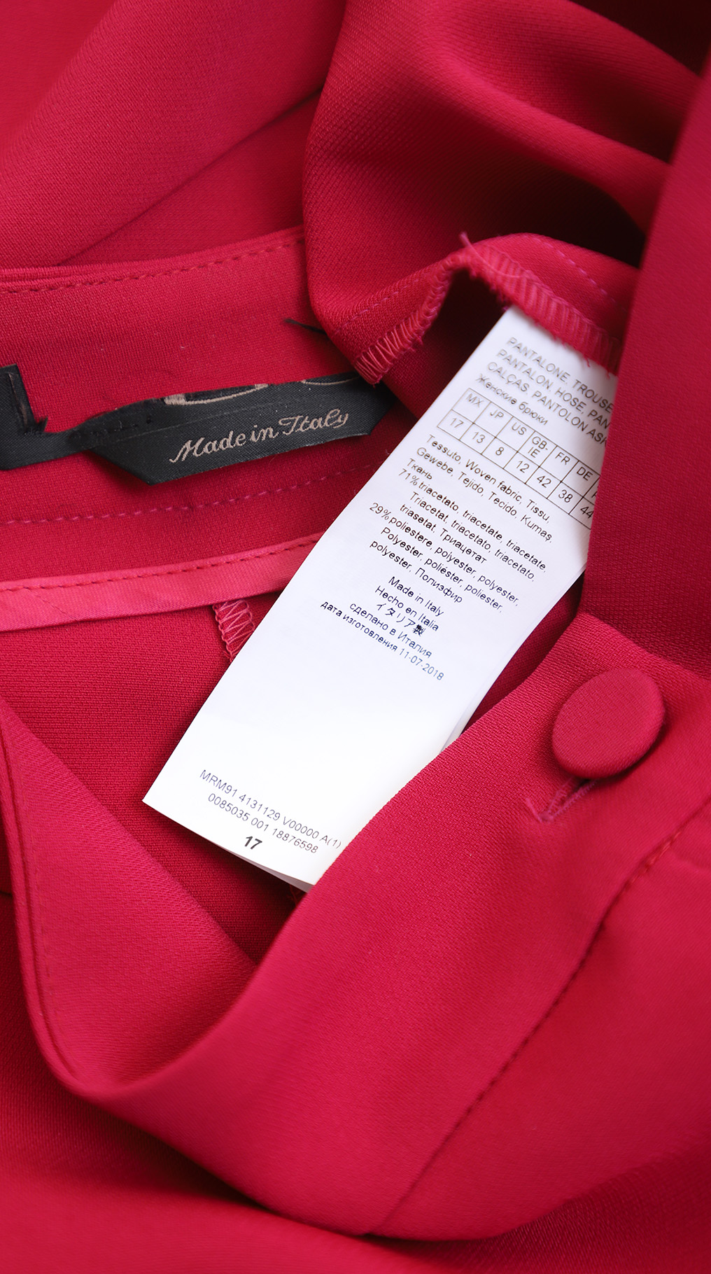 Брюки Max Mara (Marina Rinaldi), триацетат, L, 48 — изображение 7