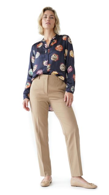 Блуза Hugo Boss, шелк-вискоза, L, 48