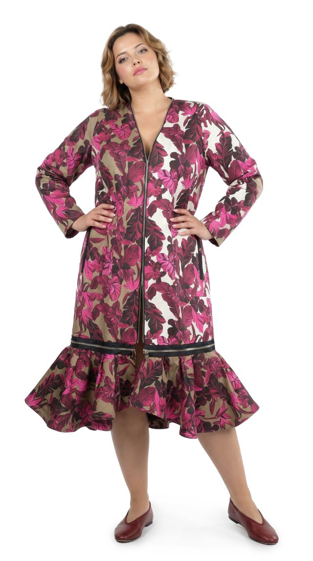 Кардиган-плащ Max Mara, хлопок, 2XL, 54