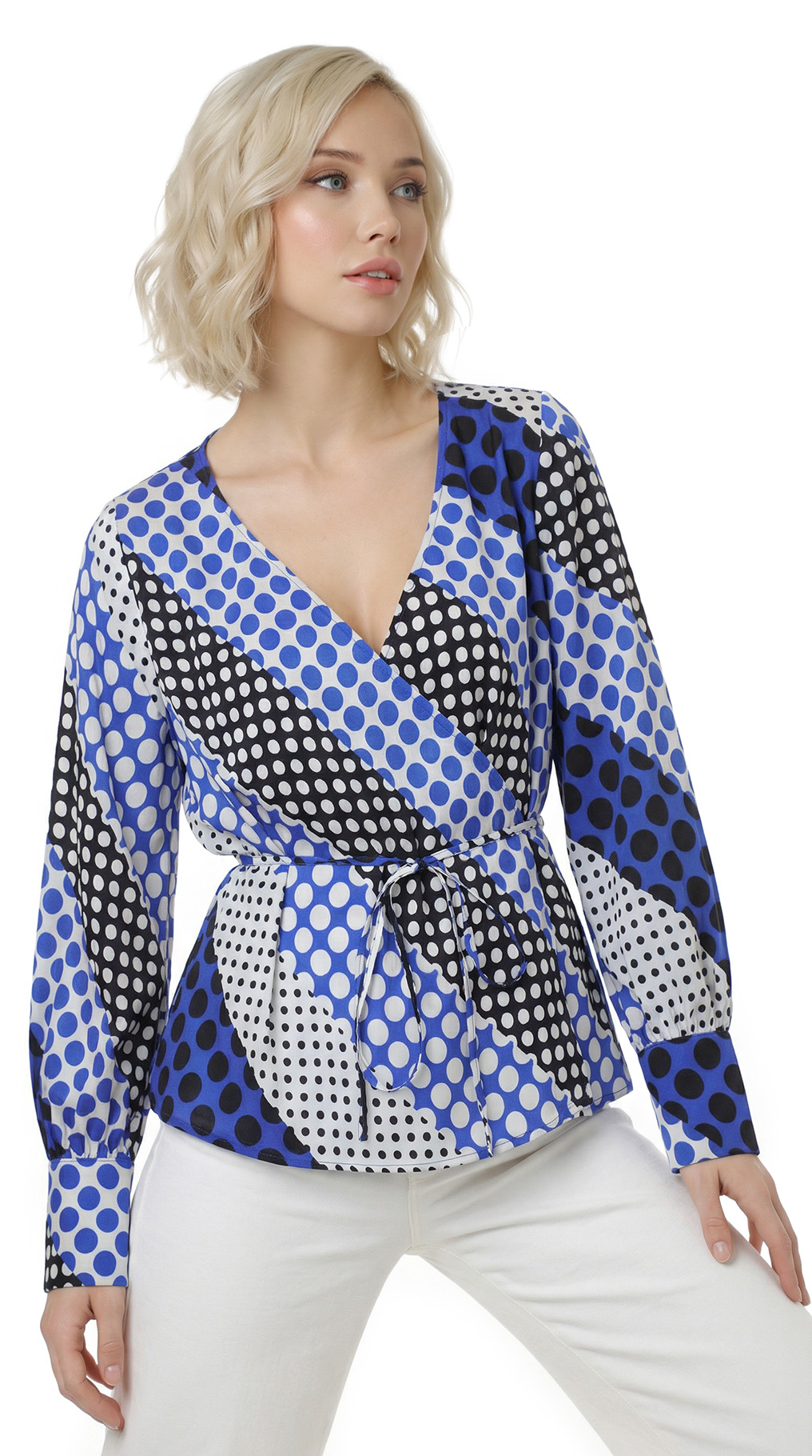 Блузка Max Mara (Studio), вискоза, S/M, 44 — изображение 2