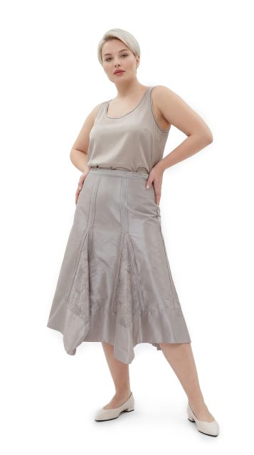 Юбка Zapa Paris, шелк, L/XL, 50