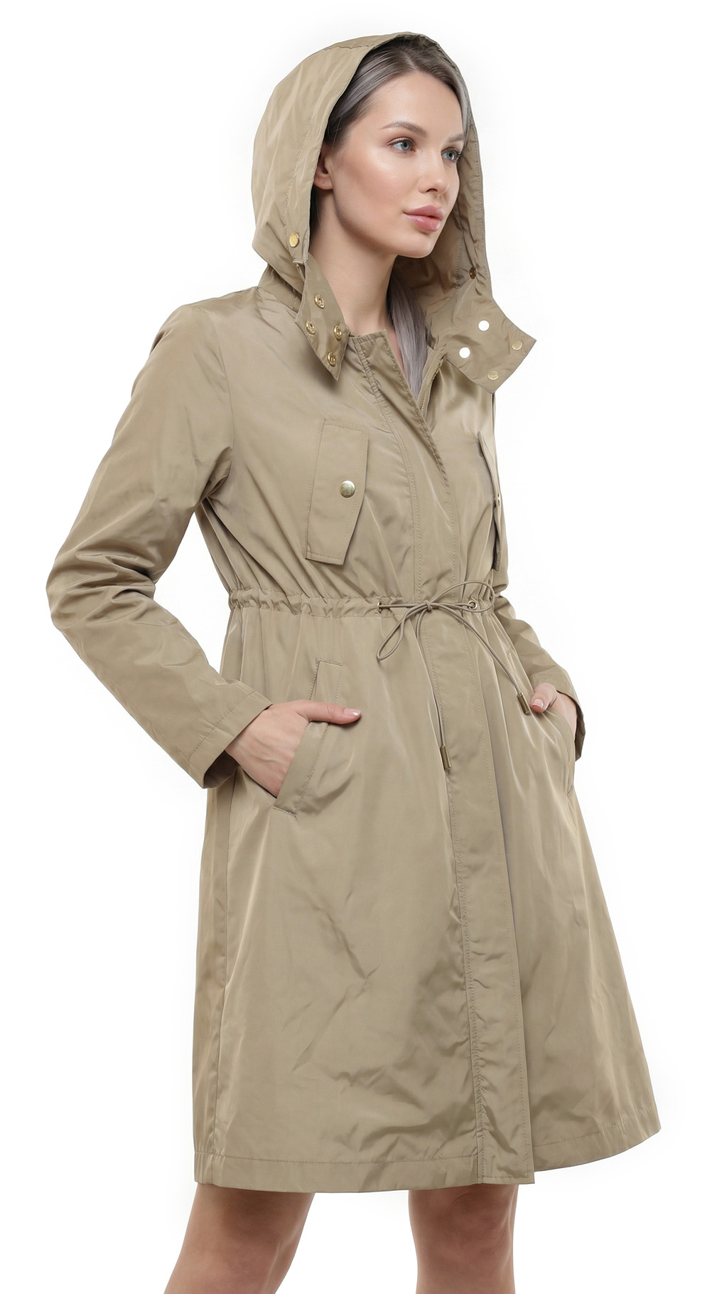 Плащ с капюшоном Max Mara, S/M, 42-44 — изображение 2