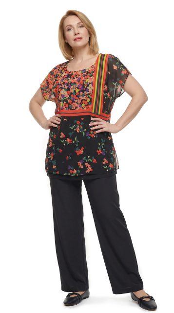 Блуза туника Max Mara (Marina Rinaldi), L/XL, 50