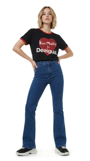 Футболка Desigual, хлопок, M, 46