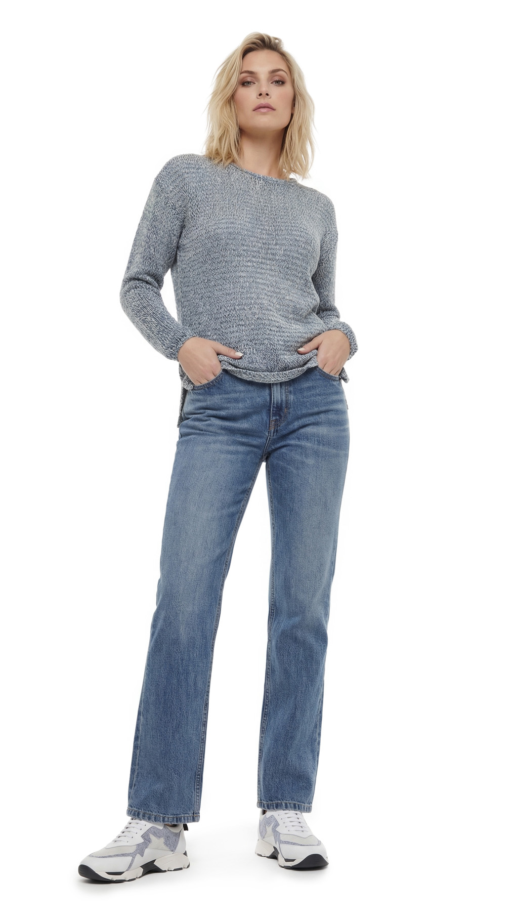 Джемпер Ralph Lauren, хлопок-лен, M, 46