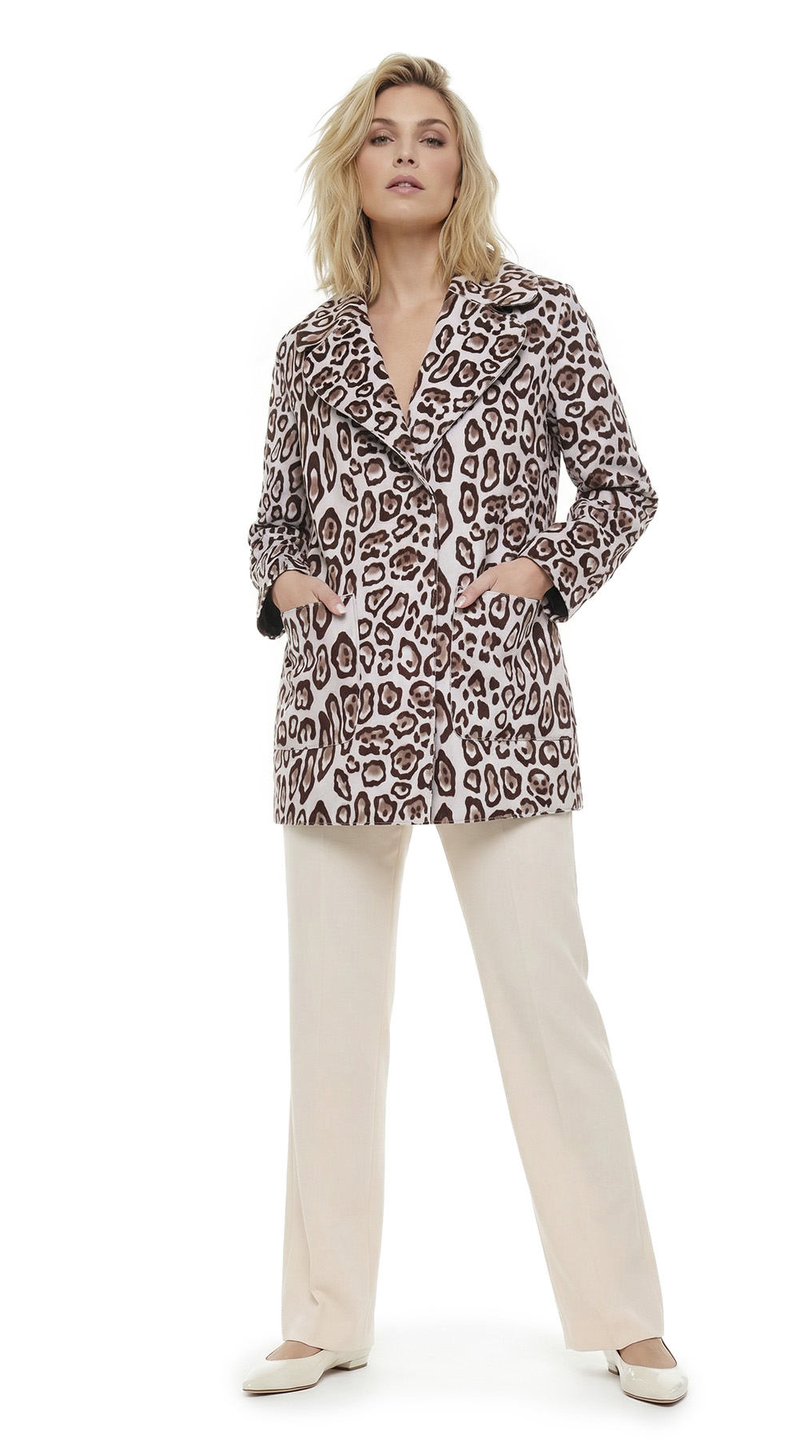 Полупальто Guess, вискоза, M, 46