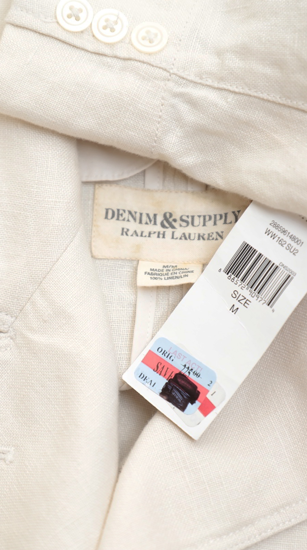 Пиджак Ralph Lauren, лен, M, 46 — изображение 9