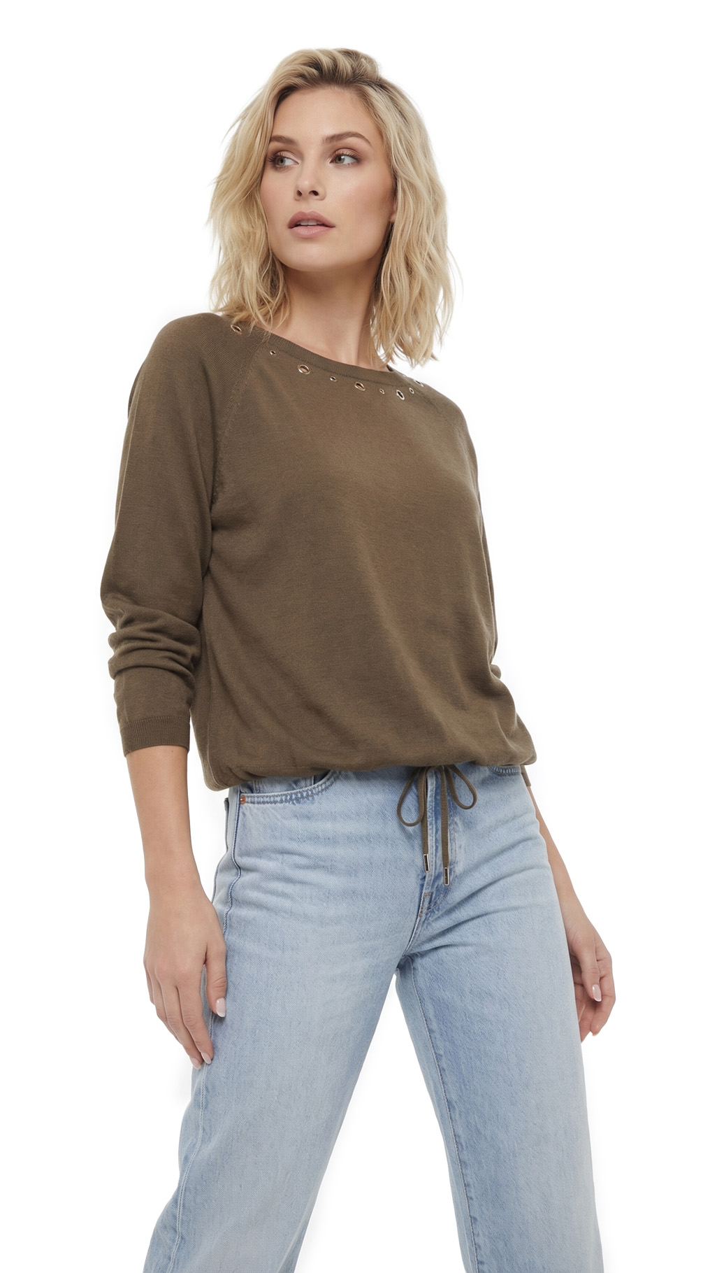 Джемпер Michael Kors, хлопок-вискоза, M, 46 — изображение 2