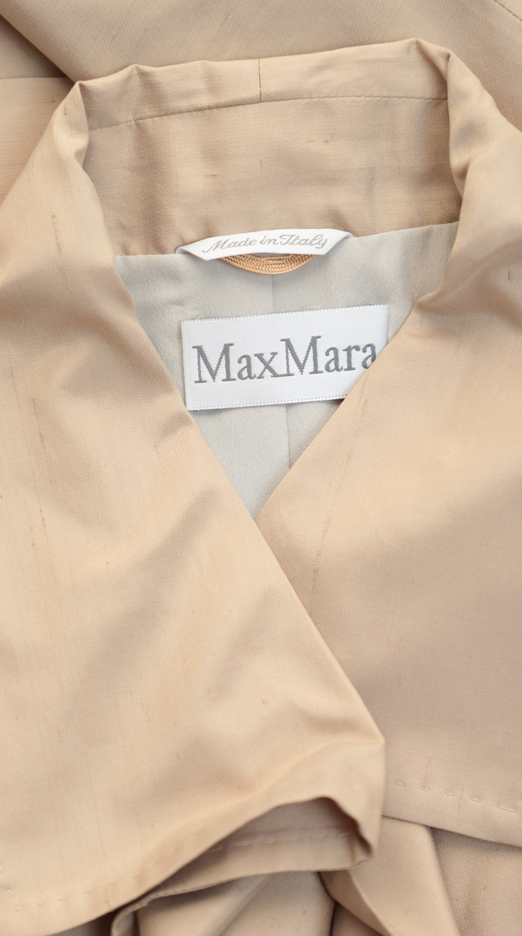 Костюм жакет и юбка Max Mara, шелк-хлопок, S/M, 44 — изображение 7