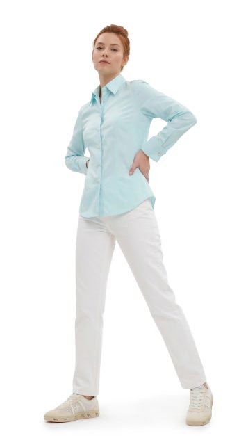 Рубашка Emanuel Berg, хлопок, S/M, 44