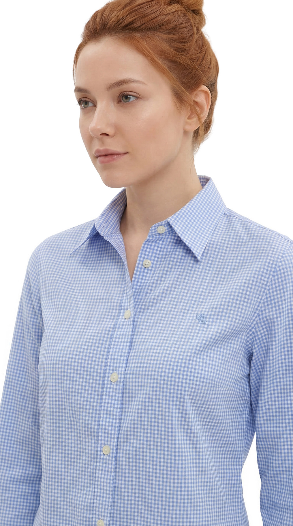 Блузка рубашка Ralph Lauren, хлопок, S/M, 44 — изображение 5