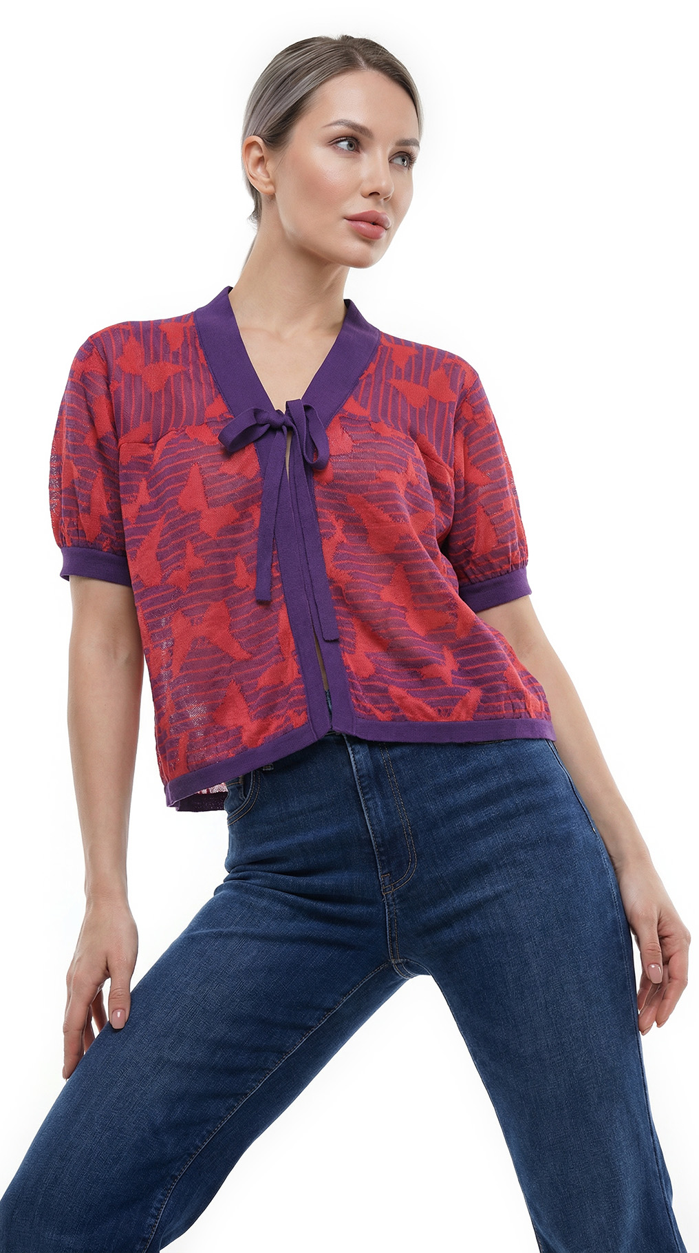 Кардиган Stefanel, хлопок, S/M, 44 — изображение 2