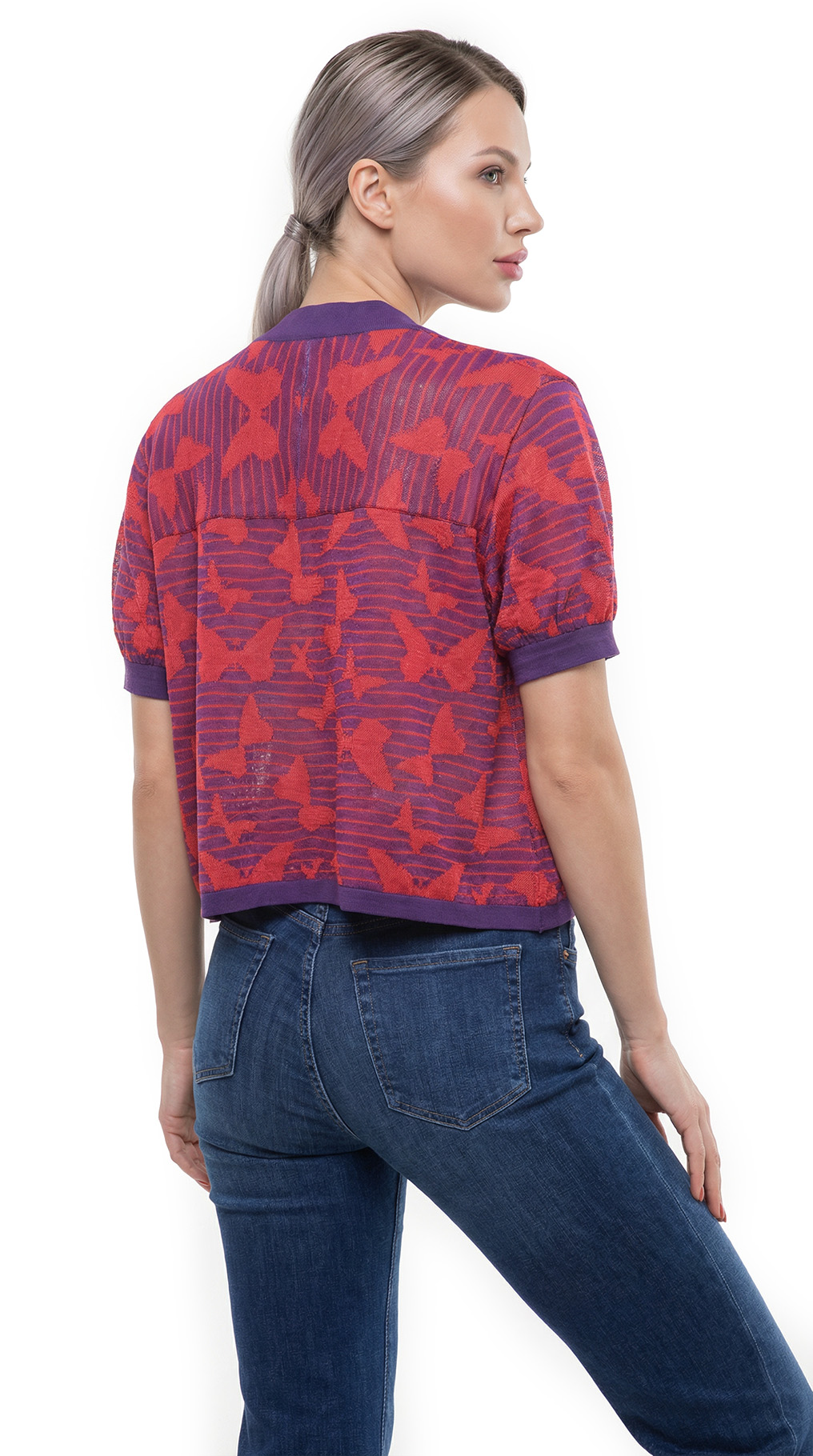 Кардиган Stefanel, хлопок, S/M, 44 — изображение 3