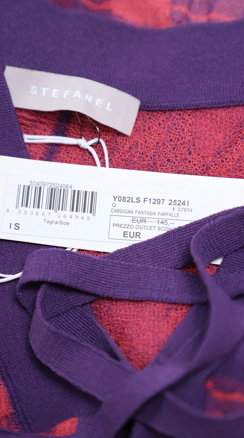 Кардиган Stefanel, хлопок, S/M, 44 — изображение 7