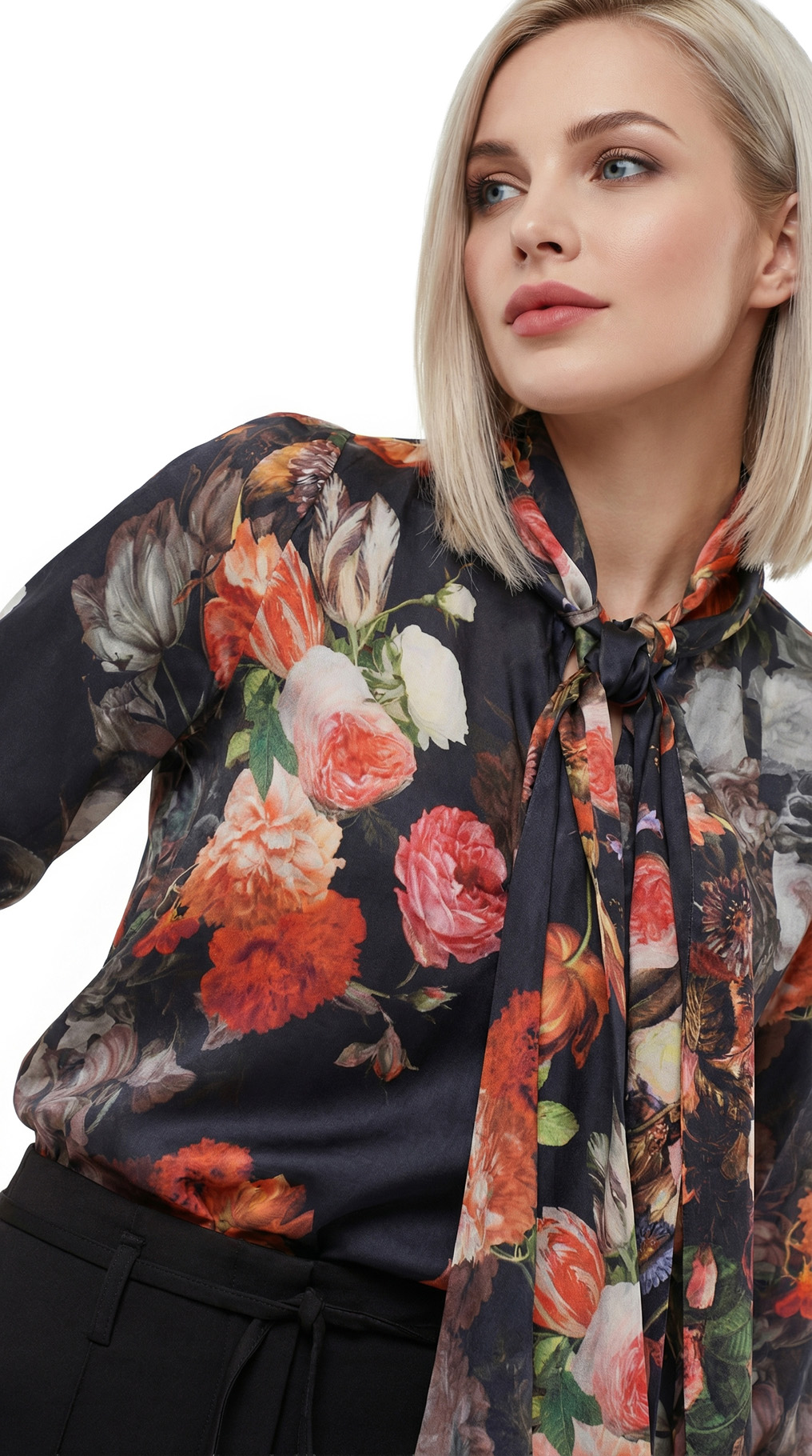 Блуза Vanilla, шелк, S/M, 44 — изображение 5