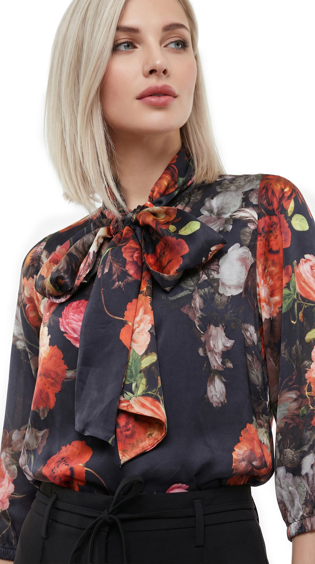 Блуза Vanilla, шелк, S/M, 44 — изображение 6