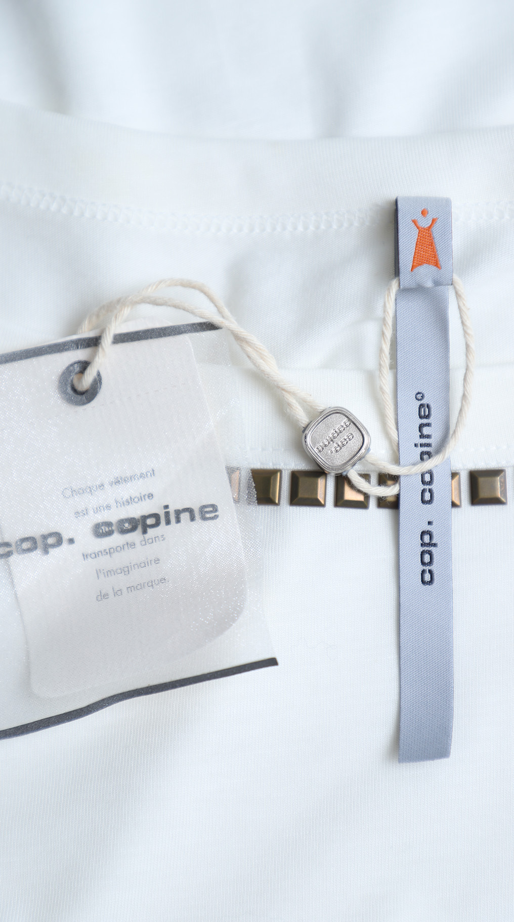 Футболка Cop Copine, лиоцелл-хлопок, L, 48 — изображение 7