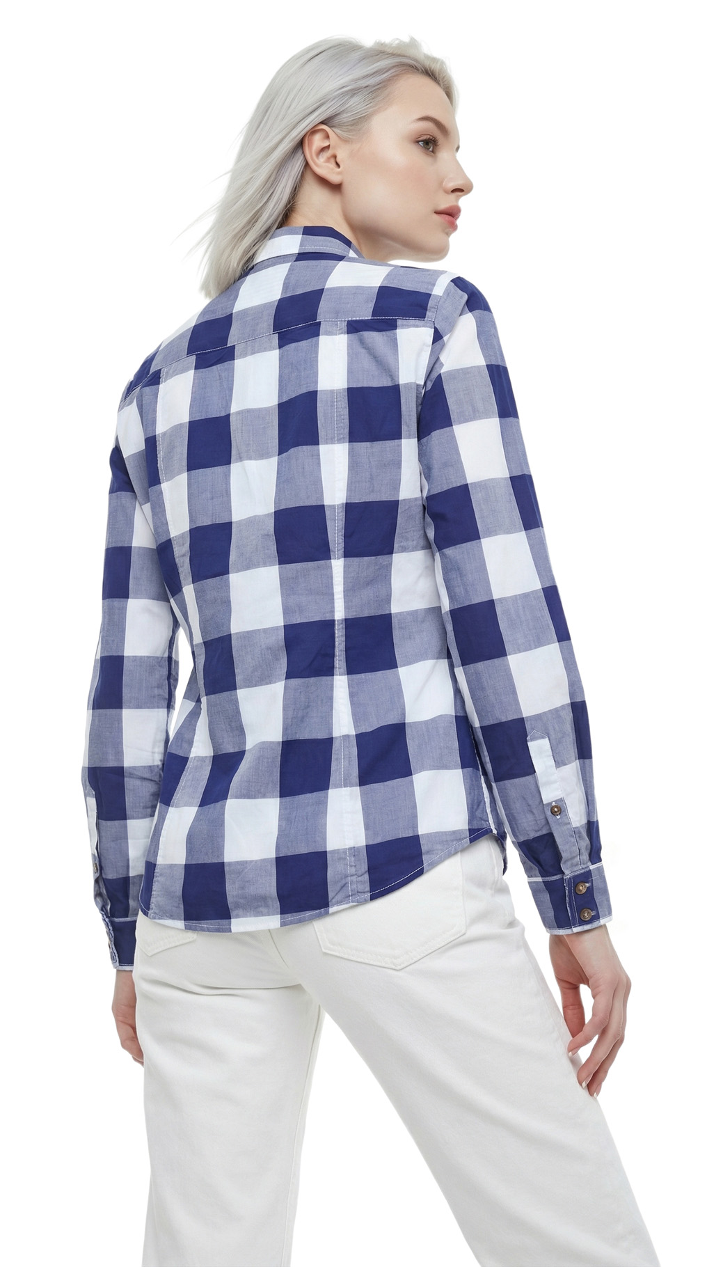 Блузка рубашка Massimo Dutti, хлопок, S, 42 — изображение 3