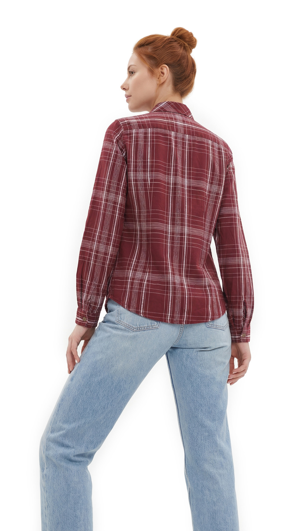 Блузка рубашка Massimo Dutti, хлопок, S/M, 44 — изображение 3