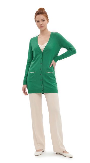 Кардиган Massimo Dutti, шелк-вискоза, S/M, 44