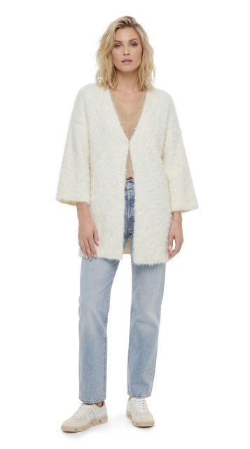 Кардиган меховой Guess, акрил, M, 46