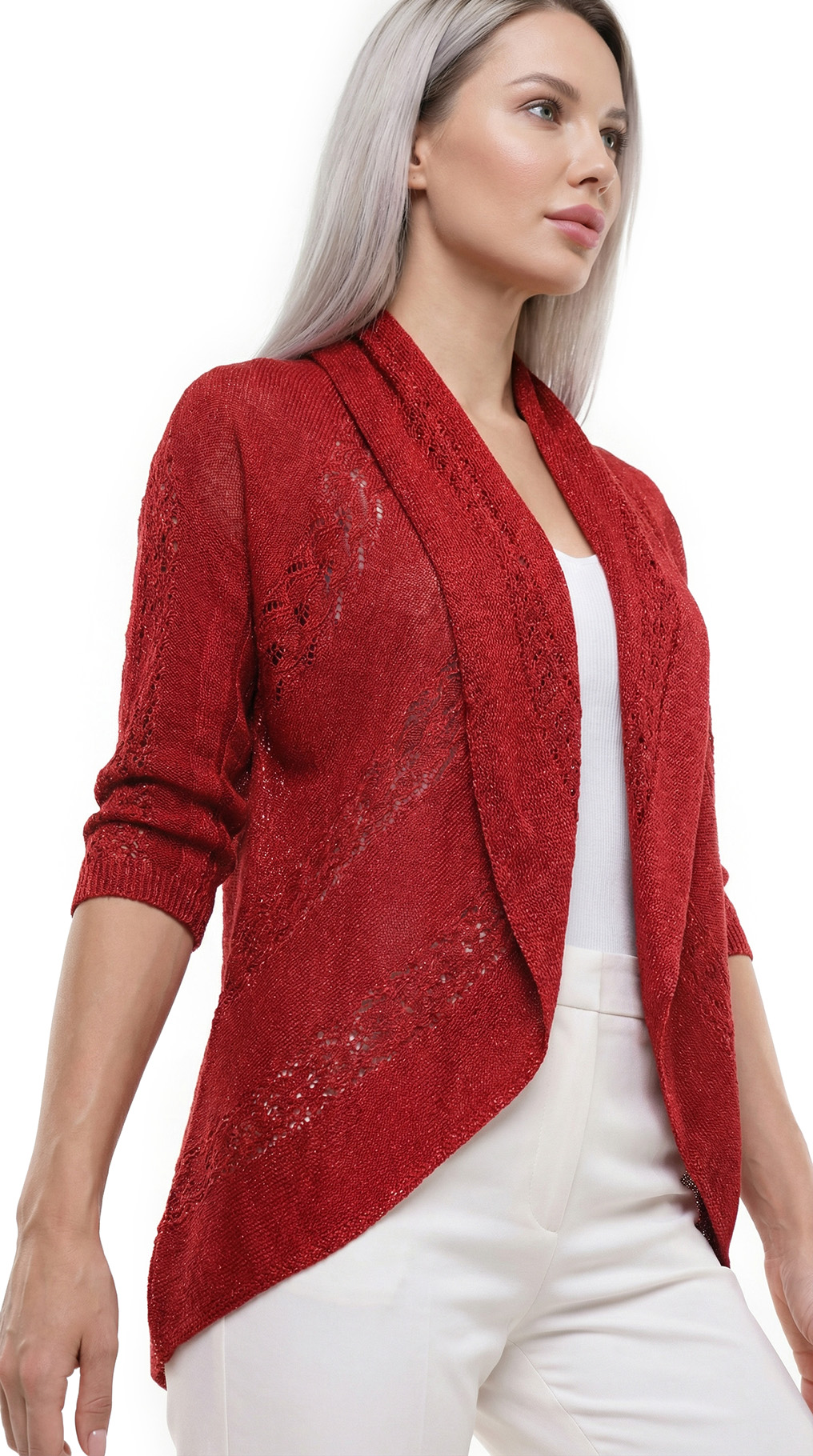 Кардиган Alfani, вискоза-металлик, S/M, 44 — изображение 5