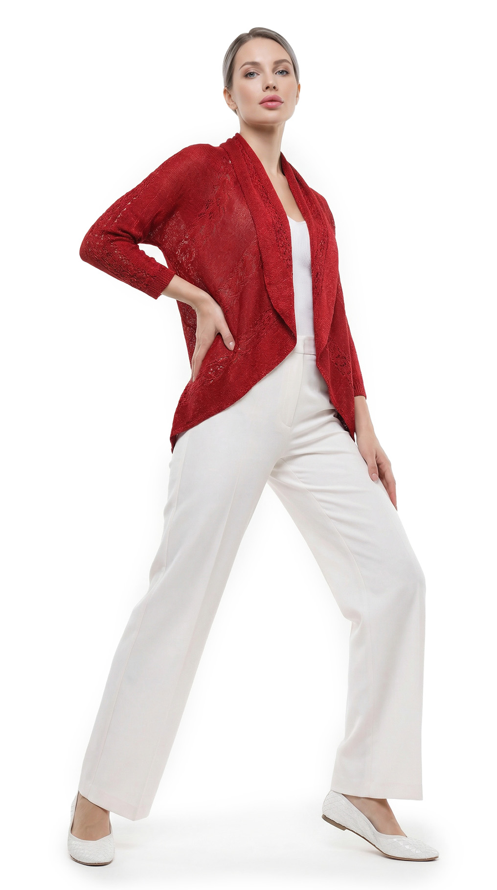 Кардиган Alfani, вискоза-металлик, S/M, 44