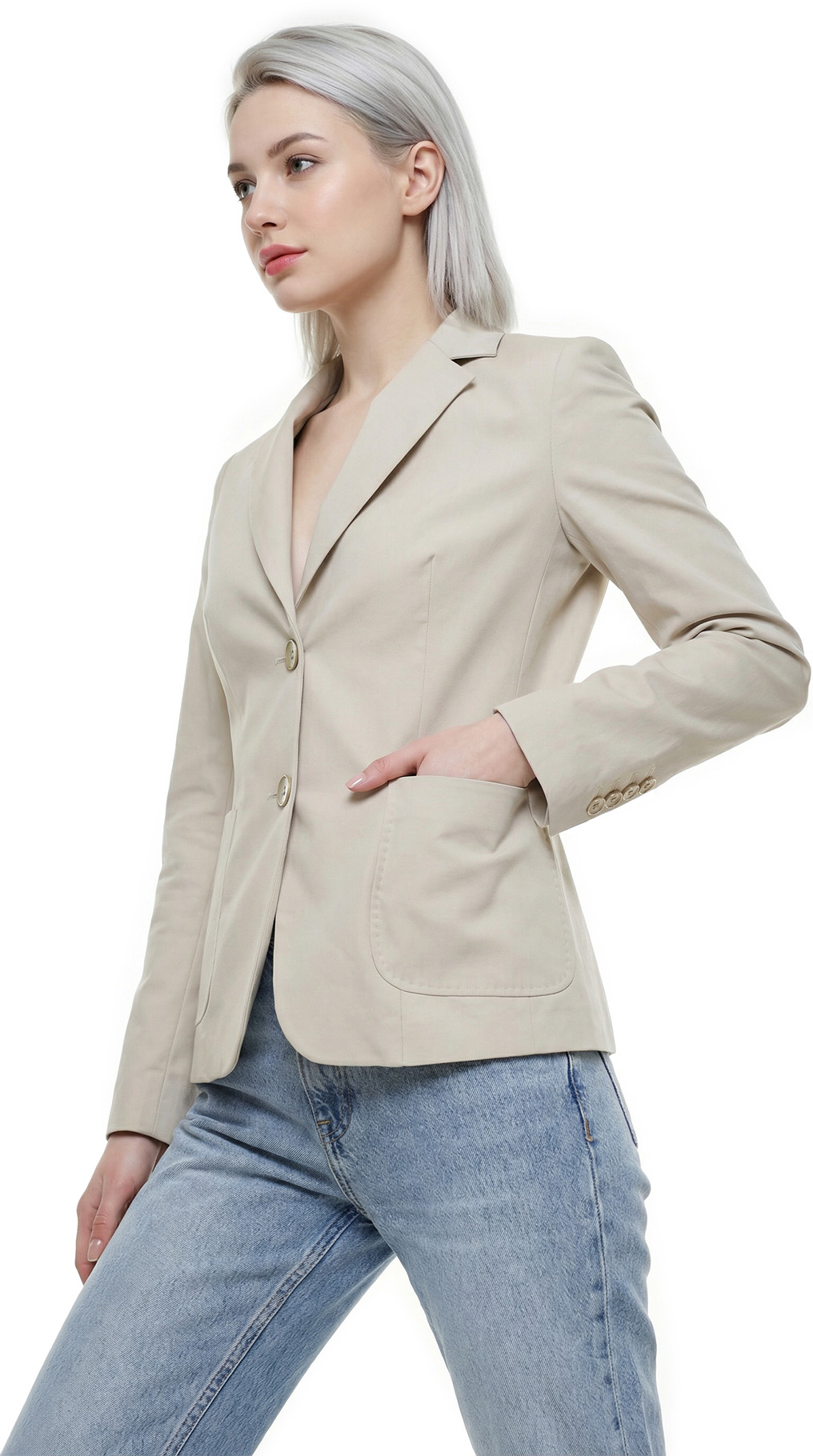 Пиджак Laltramoda, вискоза, S, 42 — изображение 2