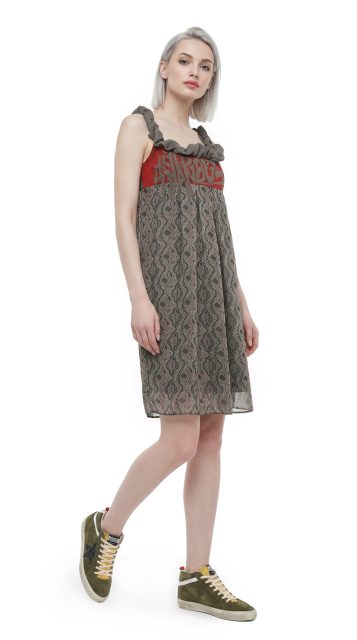 Платье Cop Copine, лиоцелл-хлопок, S, 42