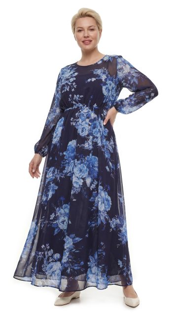 Платье Max Mara (Maria Rinaldi), вискоза, L/XL, 50