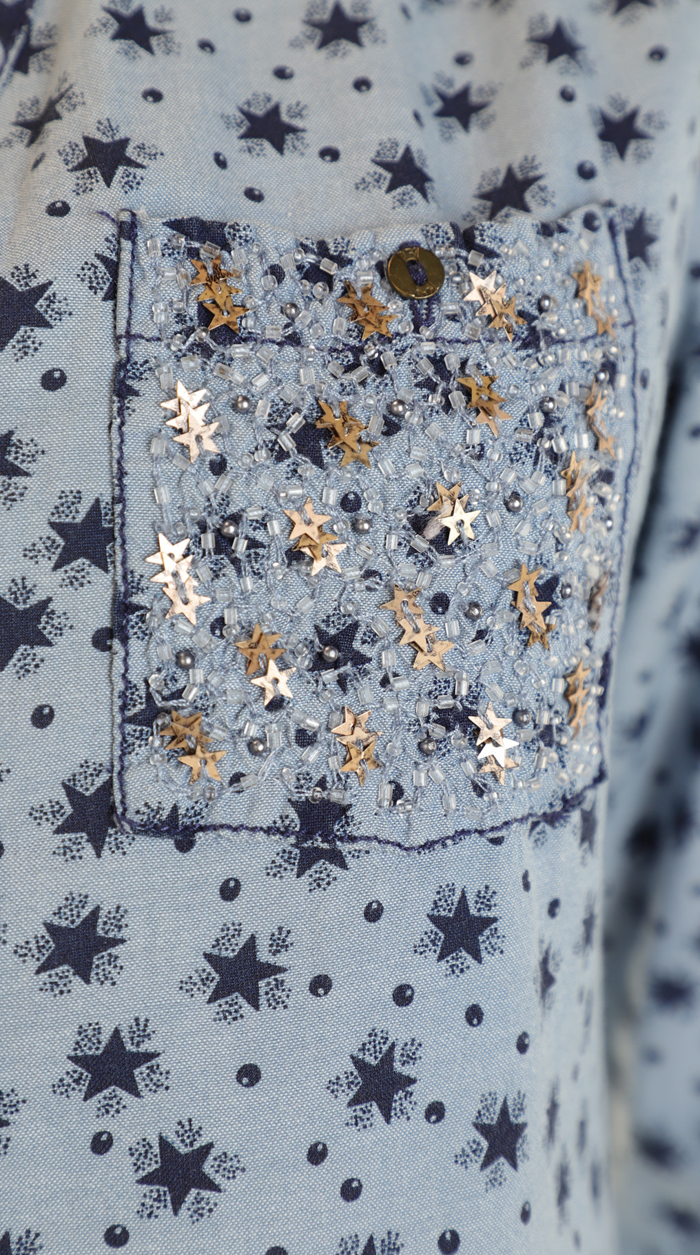 Блузка рубашка Tommy Hilfiger, хлопок, S/M, 44 — изображение 7