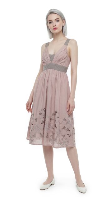 Платье Caractere, шелк-хлопок, S, 42